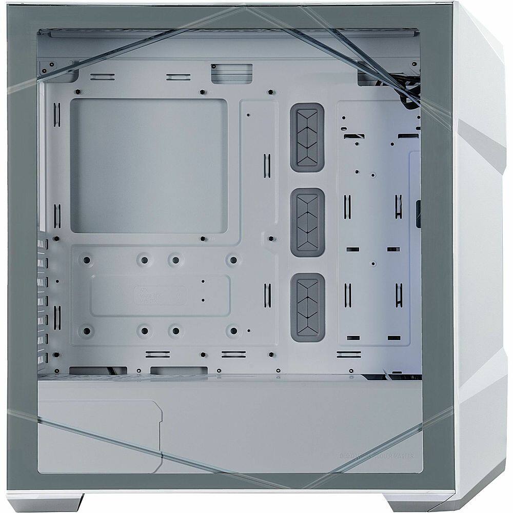 Alt View 13. Cooler Master - MasterBox TD500 Mini ITX/Micro ATX/ATX/SSI CEB/EATX Mid-tower Case - White.