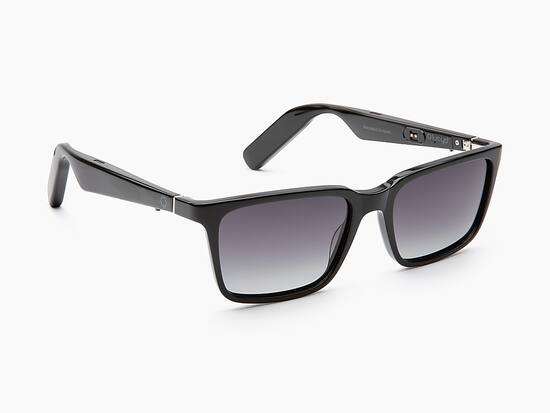 Lucyd Lyte Square Wireless Connectivity Audio Sunglasses Darkside