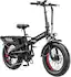 Heybike - Mars 2.0 Foldable E-bike w/ 45mi Max Operating Range & 28 mph Max Speed-UL Certified - Black