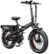 Alt View 12. Heybike - Mars 2.0 Foldable E-bike w/ 45mi Max Operating Range & 28 mph Max Speed - Black.