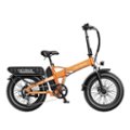 Alt View 12. Heybike - Mars 2.0 Foldable E-bike w/ 45mi Max Operating Range & 28 mph Max Speed - Orange.