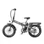 Heybike - Mars 2.0 Foldable E-bike w/ 45mi Max Operating Range & 28 mph Max Speed-UL Certified - Grey