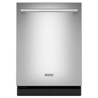 Maytag - Top Control Built-In Hybrid Stainless Steel Tub Dishwasher with Heated Dry and 51 dBa - Stainless Steel - Front_Zoom