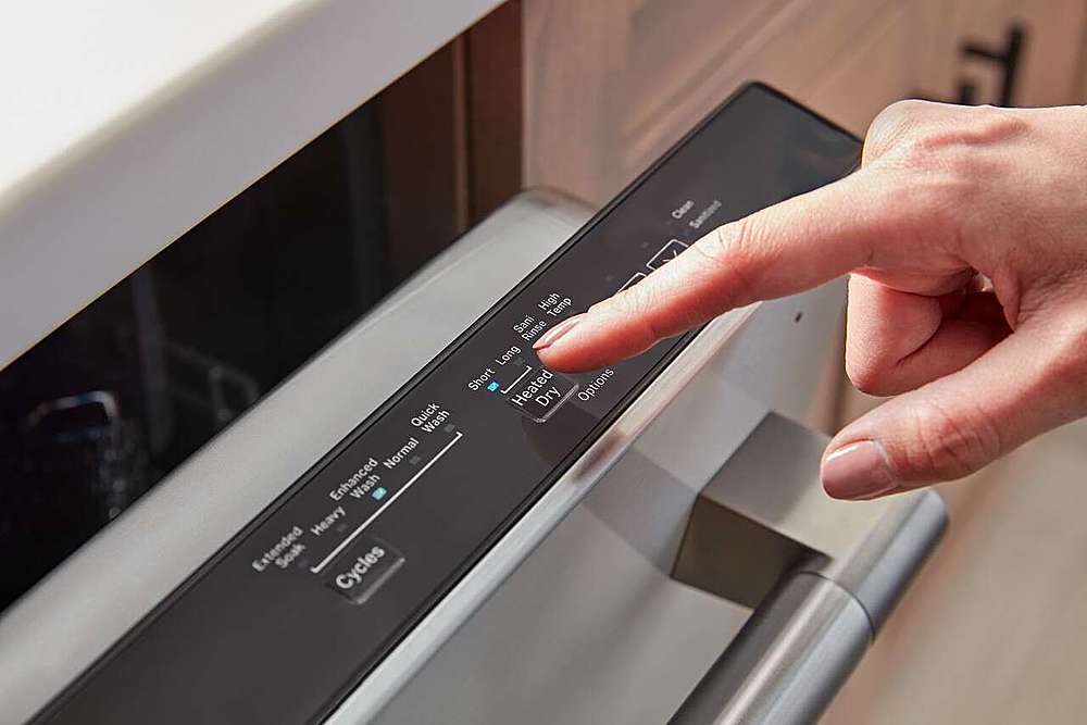 Alt View 15. Maytag - Top Control Built-In Hybrid Stainless Steel Tub Dishwasher with Heated Dry and 51 dBa - Stainless Steel.