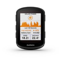Garmin - Edge 840 Solar 2.6" GPS Bike Computer - Black - Front_Zoom
