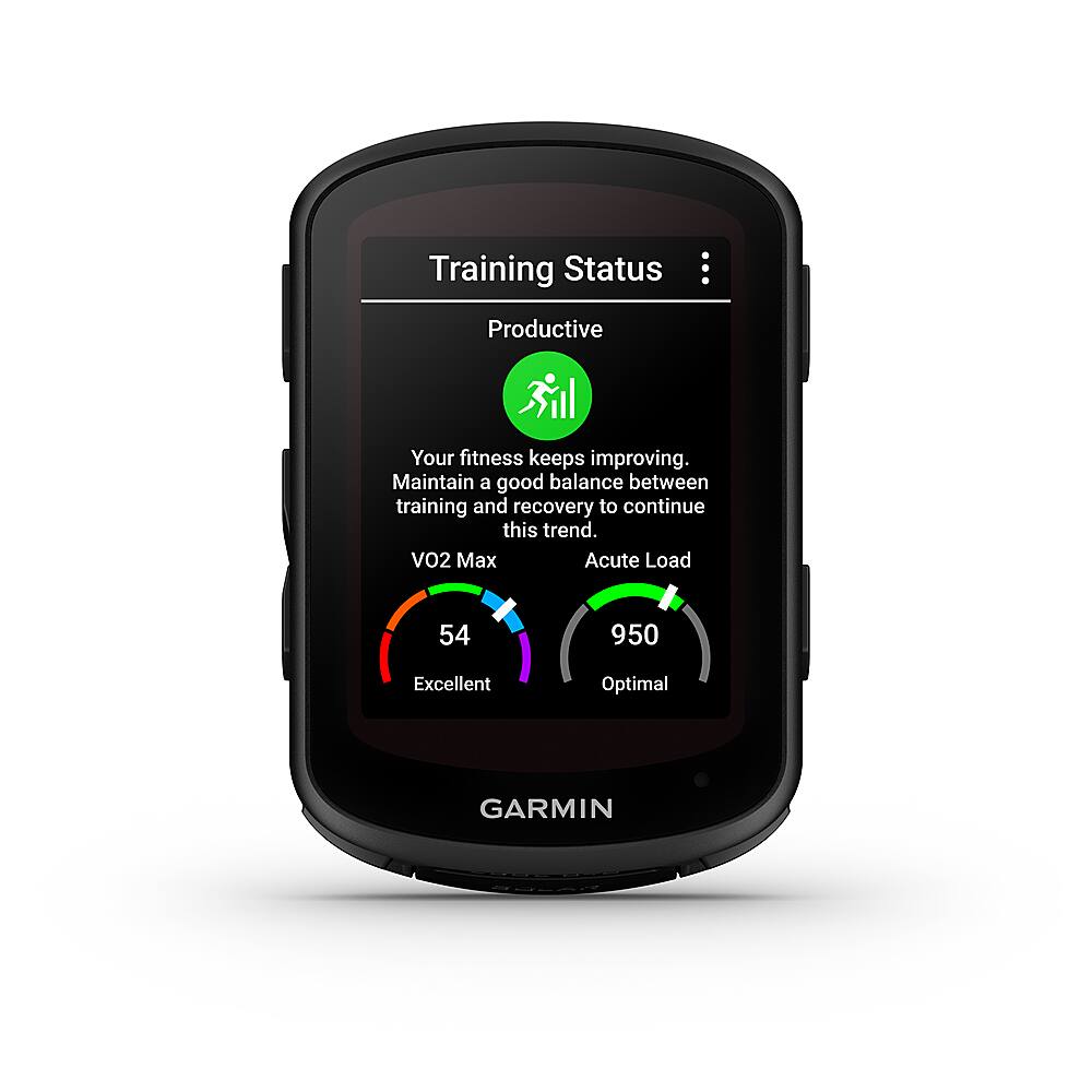 Alt View 14. Garmin - Edge 840 Solar 2.6" GPS Bike Computer - Black.