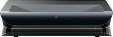 AWOL Vision - LTV-3500 Pro 4K Smart UHD 3D Triple Laser Ultra Short Throw Projector with HDR10+, Dolby Vision & Atmos, 3500 Lumens - Gray - Front_Zoom