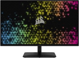 CORSAIR - XENEON 32" LCD QHD 165Hz 1ms FreeSync and G-SYNC Compatible Gaming Monitor with HDR (HDMI, USB, DisplayPort) - Black - Front_Zoom