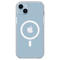Spigen - Crystal Hybrid MagFit Case for Apple iPhone 14 - Crystal Clear - Front_Zoom