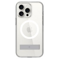 Spigen - Slim Armor Essential S MagFit Case for Apple iPhone 15 Pro - Crystal Clear - Front_Zoom