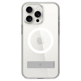 Spigen - Slim Armor Essential S MagFit Case for Apple iPhone 15 Pro - Crystal Clear