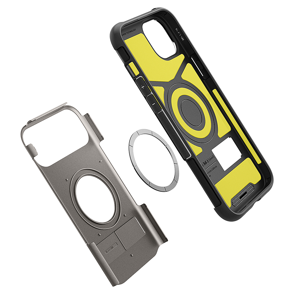 Funda Spigen Mag Armor MagSafe iPhone 15 Pro Azul Marino Case - ✓