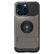 Front. Spigen - Slim Armor MagFit Case for Apple iPhone 15 Pro - Gunmetal.