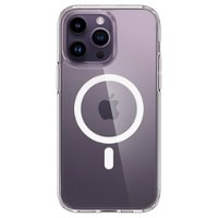 Spigen - Crystal Hybrid MagFit Case for Apple iPhone 14 Pro - Crystal Clear - Front_Zoom