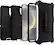 Angle. OtterBox - Defender Series Pro Hard Shell for Samsung Galaxy S24 - Black.