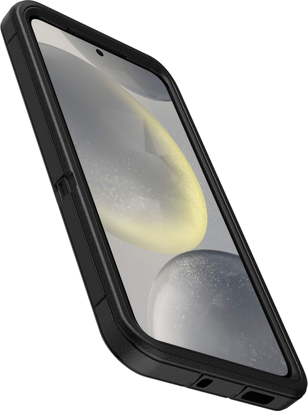 Alt View 1. OtterBox - Defender Series Pro Hard Shell for Samsung Galaxy S24 - Black.