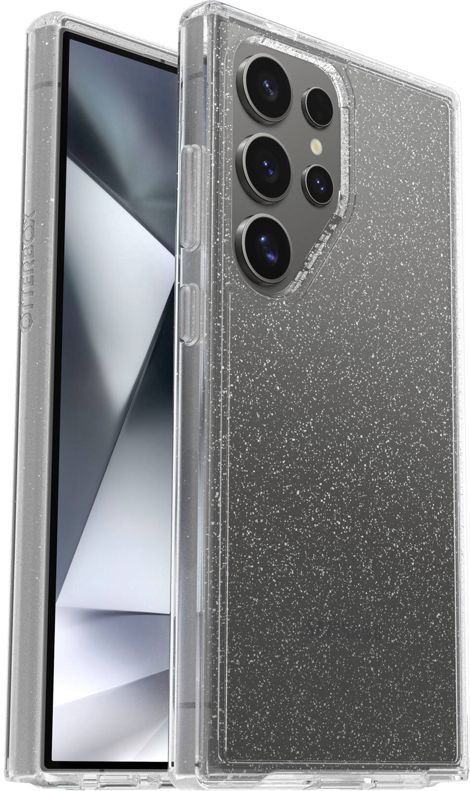 Left. OtterBox - Symmetry Series Hard Shell for Samsung Galaxy S24 Ultra - Stardust.