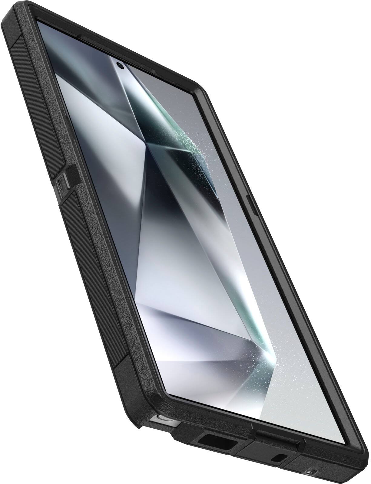 Left. OtterBox - Defender Series Pro XT Hard Shell for Samsung Galaxy S24 Ultra - Dark Side.