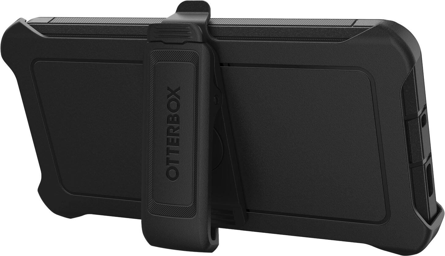 Left. OtterBox - Defender Series Pro Hard Shell for Samsung Galaxy S24+ - Black.