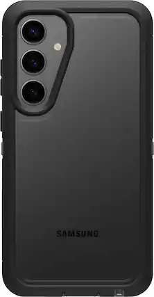 Front. OtterBox - Defender Series Pro XT Hard Shell for Samsung Galaxy S24+ - Dark Side.