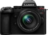 Panasonic - LUMIX G9II Mirrorless Camera with ASPH 12-60mm F3.5-5.6 Lens - Black - Front_Zoom