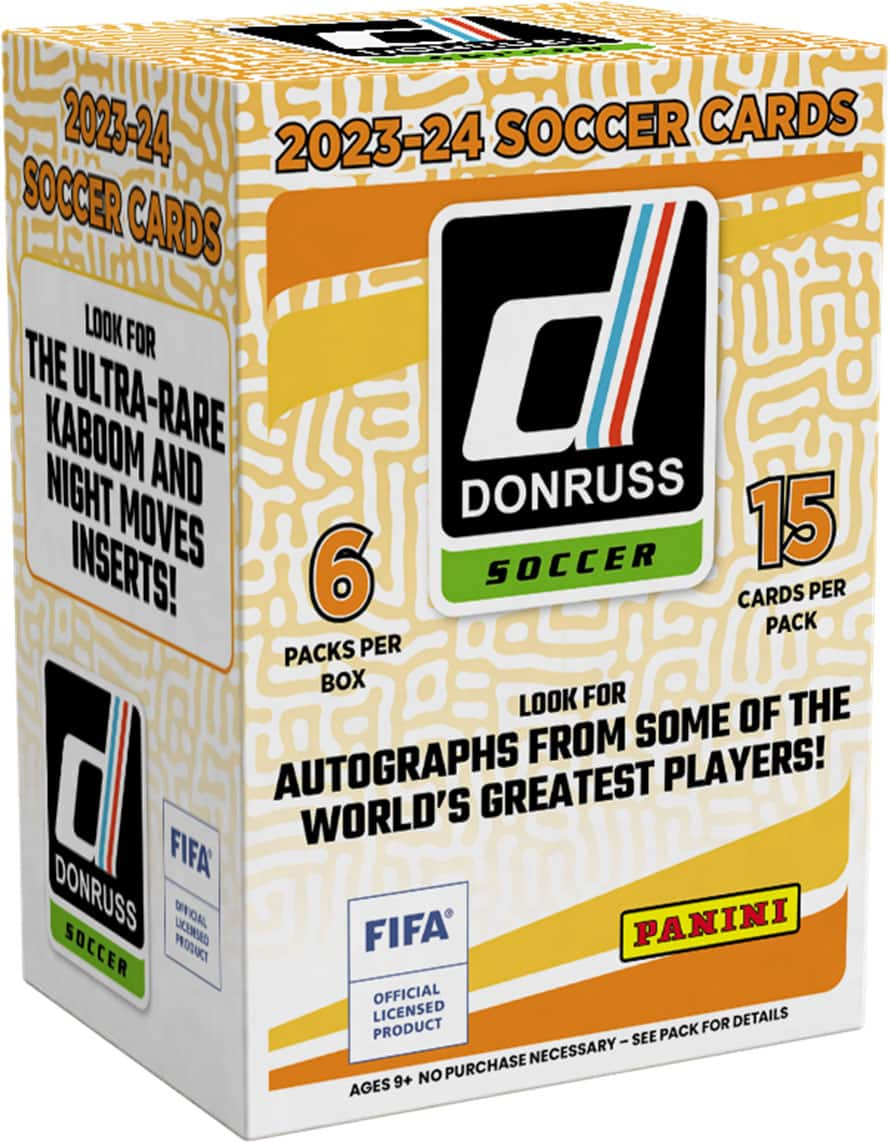 Qty:3 Donruss Soccer good Blaster Boxes factory sealed