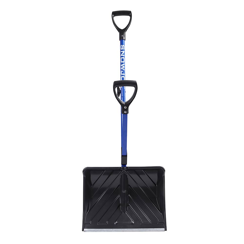 Angle. Snow Joe - Snow Joe SJ-SHLV01 Shovelution Strain-Reducing Snow Shovel - Blue.
