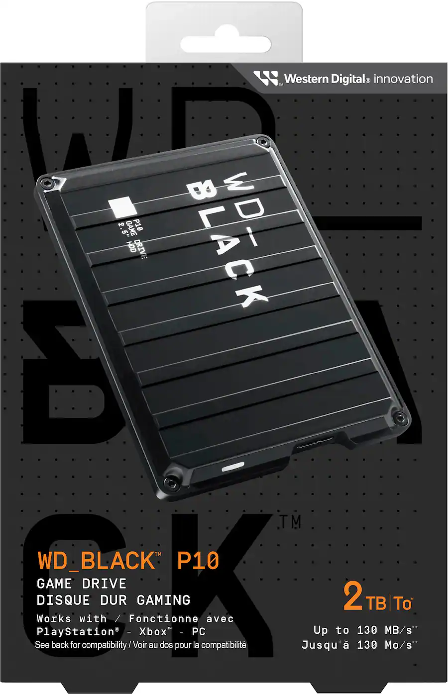 WD P10 2TB External USB Gen Portable Hard Drive Black