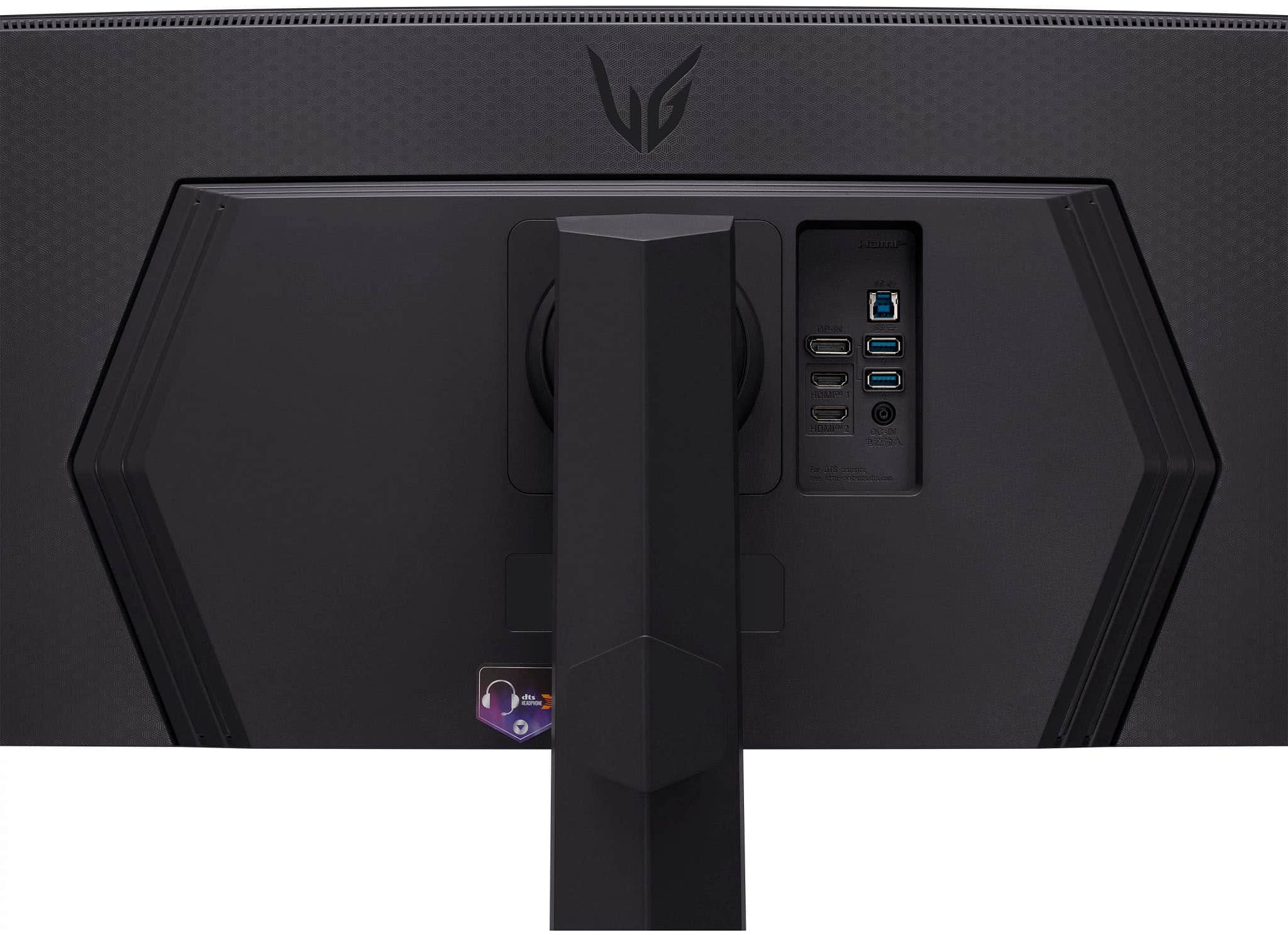 Alt View 13. LG - UltraGear 45” Curved QHD 200Hz 1-ms FreeSync Premium Gaming Monitor with HDR (Display Port, HDMI, USB Type-C) - Black.