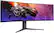 Left. LG - UltraGear 45” Curved QHD 200Hz 1-ms FreeSync Premium Gaming Monitor with HDR (Display Port, HDMI, USB Type-C) - Black.