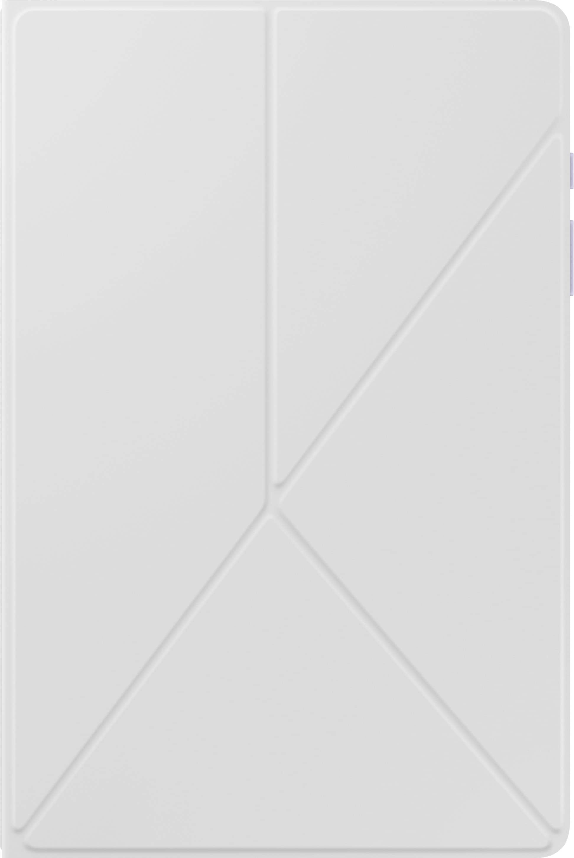 Samsung - Galaxy Tab A9+ Book Cover - White - Front_Zoom