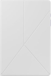 Samsung - Galaxy Tab A9+ Book Cover - White - Front_Zoom