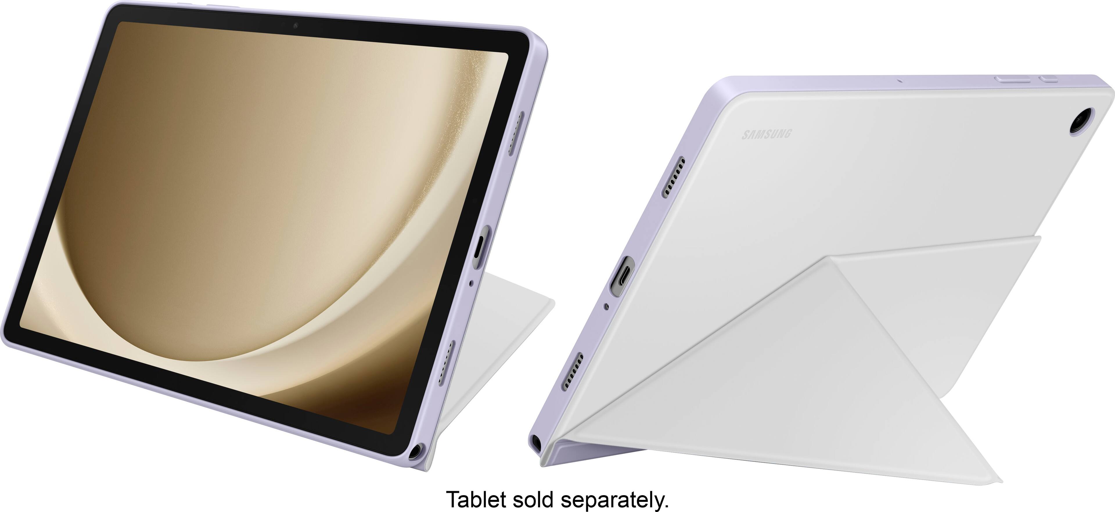 Alt View 15. Samsung - Galaxy Tab A9+ Book Cover - White.