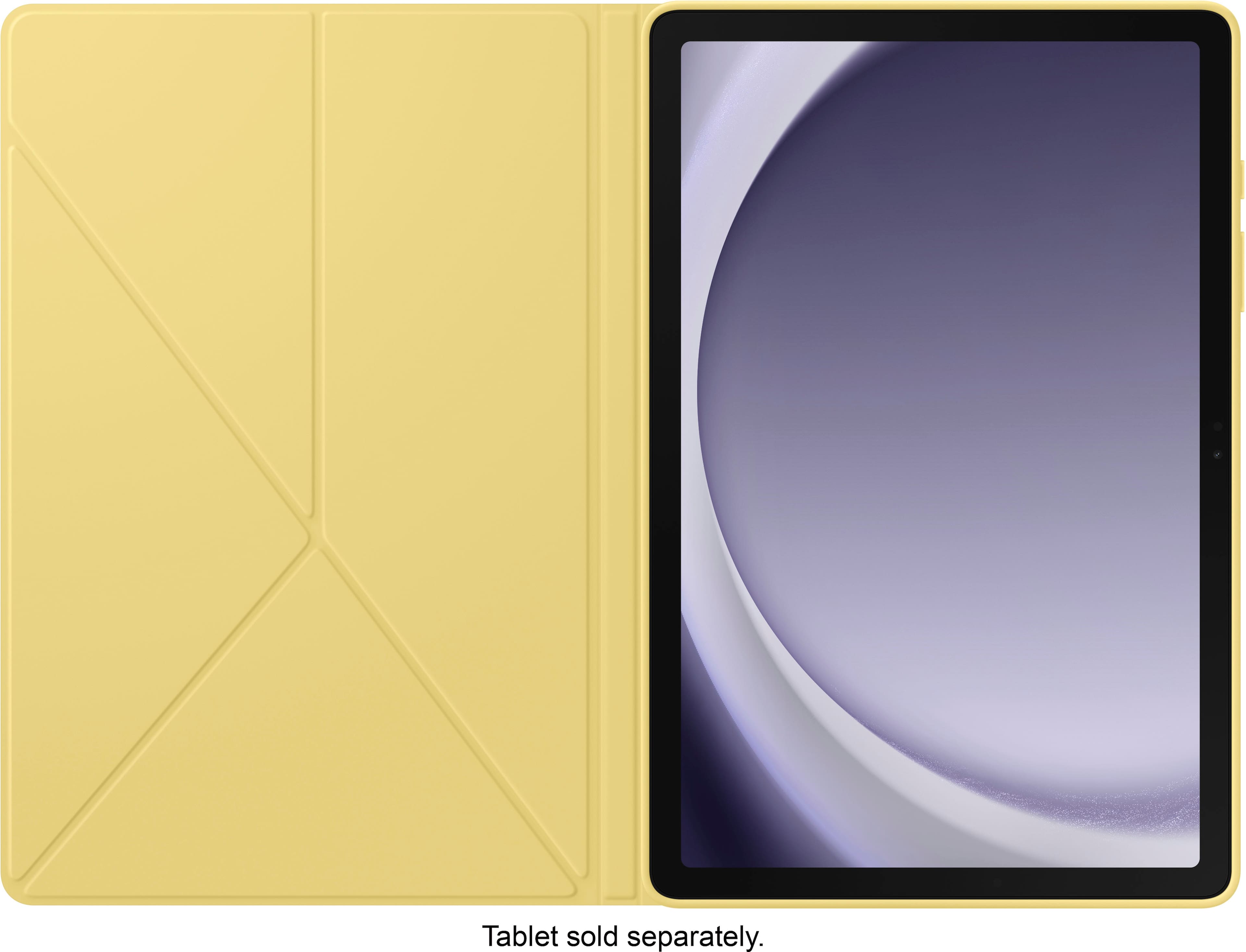 Alt View 13. Samsung - Galaxy Tab A9+ Book Cover - Blue.