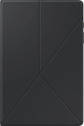 Samsung - Galaxy Tab A9+ Book Cover - Black - Front_Zoom