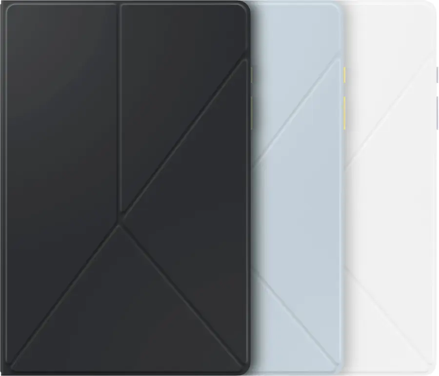 Alt View 18. Samsung - Galaxy Tab A9+ Book Cover - Black.