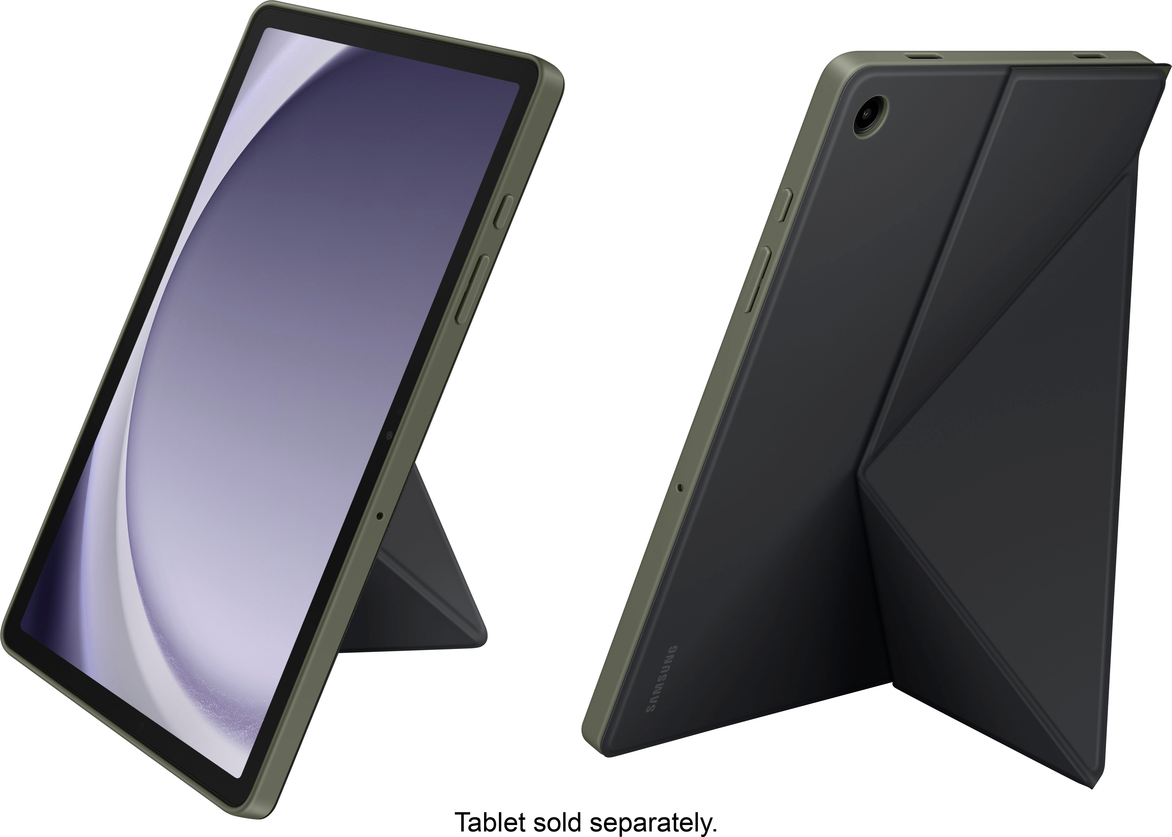 Samsung Galaxy Tab A9 Book Cover Noir (pour Samsung Galaxy Tab A9