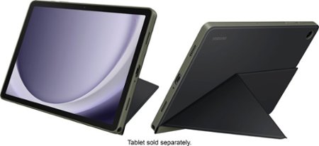 Samsung - Galaxy Tab A9+ Book Cover - Black_5