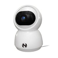 Night Owl - Indoor Wi-Fi IP Plug In 3MP Deterrence Camera with Pan, Tilt and 2-Way Audio - White - Front_Zoom