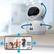 Alt View 11. Night Owl - Indoor AC Powered Plug-In Wireless 3MP Security Camera with Pan, Tilt and 2-Way Audio - White.