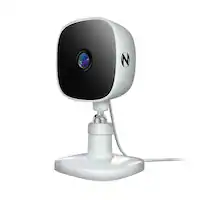 Night Owl - Indoor AC Powered Plug-In Wireless 1080p Security Camera with 2-Way Audio - White - Front_Zoom
