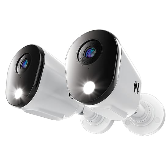 Night Owl 2 Camera Indoor Outdoor Wired 4K Security Cameras with 2
