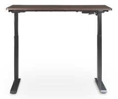 Serta - Creativity Electric Height Adjustable Standing Desk - Brown - Front_Zoom