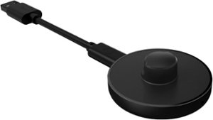 Oura - 15W USB-C Gen3 Wireless Charging Pad for Ring - Size 10 - Black - Front_Zoom
