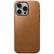Front. Nomad - Nomad Modern Leather Case with Magsafe for Apple iPhone 15 Pro Max - Tan.