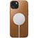 Alt View 1. Nomad - Nomad Modern Leather Case with Magsafe for Apple iPhone 15 Plus - Tan.