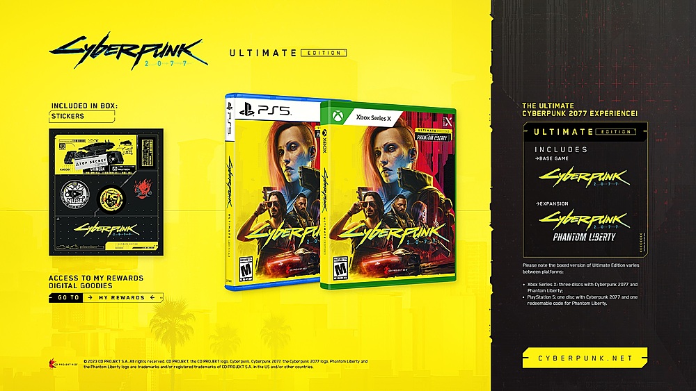 Cyberpunk 2077: Ultimate Edition PlayStation 5 - Best Buy