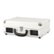 Alt View Zoom 11. Victrola - Journey Bluetooth Suitcase Record Player with 3-speed Turntable - White.