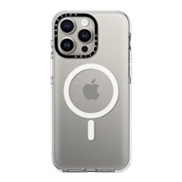 CASETiFY - Clear Case with MagSafe for Apple iPhone 15 Pro Max - Clear - Front_Zoom