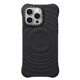CASETiFY - Essentials Ripple Case with MagSafe for Apple iPhone 15 Pro Max - Black